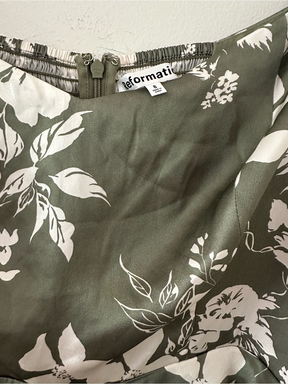 Reformation Genesis Silk Dress - Picture 4 of 6